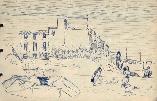 Institut Saint-Pierre, 1940, carnet n°37, stylo-bille