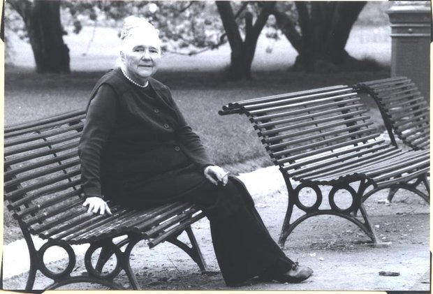 Richarme au parc Monceau, Paris, 1981